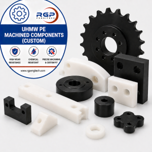 UHMW PE Machined Components (Custom)