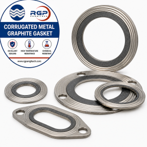Corrugated Metal Graphite Gasket