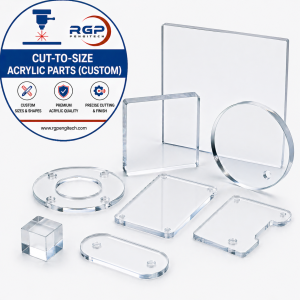 Cut-to-Size Acrylic Parts (Custom)