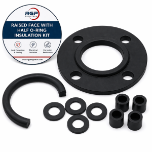 Raised Face with Half O-Ring Insulation Kit