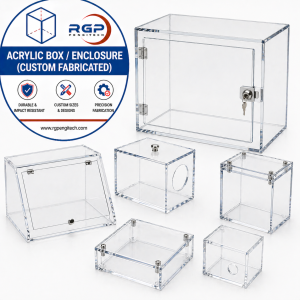 Acrylic Box / Enclosure (Custom Fabricated)