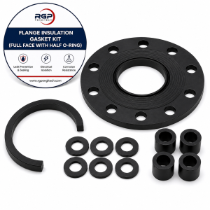 Flange Insulation Gasket Kit (Full Face with Half O-Ring)